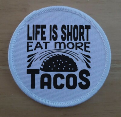 Taco Lover Patch Abzeichen Aufnäher Badges