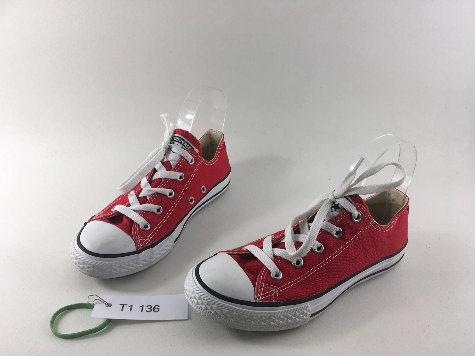 Sneaker donna Converse lacci scarpe da ginnastica EUR 35 T1 136