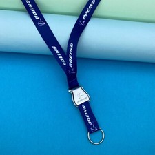 Hebilla de cinturón de seguridad Boeing con cordón, logotipo Boeing, regalo Boeing para piloto, identificación de piloto