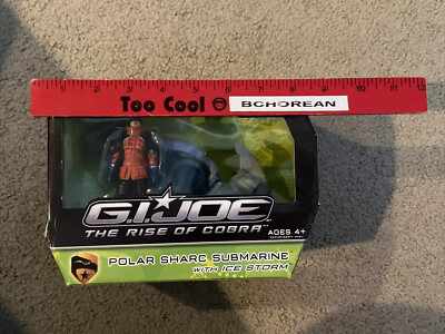 GI Joe The Rise Of Cobra Movie Polar Sharc Submarine With Ice