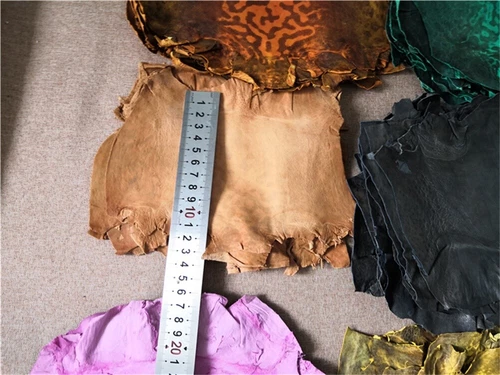 2 Stück Bullfrog Froschhaut Leder Handwerk Uhr Spezialmaterial Verschiedene Farben Zum Selbermachen - Bild 5 von 37