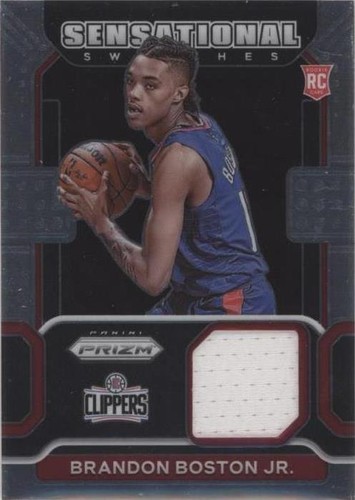 2021-22 Panini Prizm Brandon Boston Jr. Fast Break RC Auto