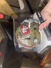 Ricky Pearsall San Francisco 49ers Signed Mini Helmet Riddell Beckett Auth camp