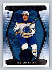 2023-24 Upper Deck Artifacts Peyton Krebs Royal Blue #/199 #72