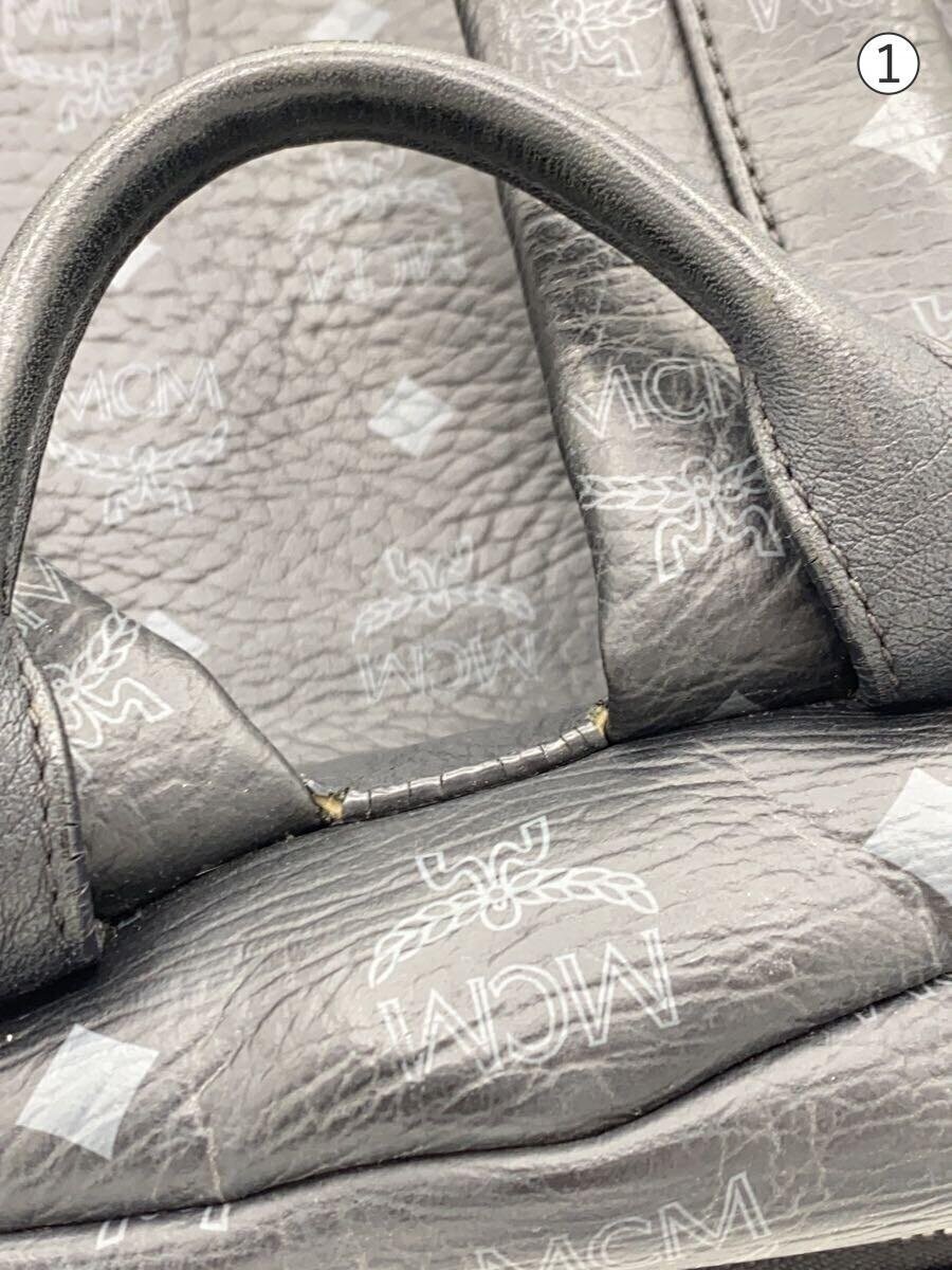 MCM Backpack -- BLK All-over Pattern from Japan - image 7