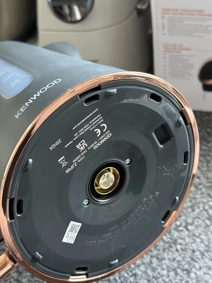 Hervidor de agua Kenwood Abbey Lux 1,7 L gris oro rosa | Nuevo | 3KW de ebullición rápida | Foto 2 de 4