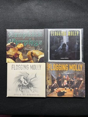 Flogging Molly + Dropkick Murphys CD Lot Irish Punk