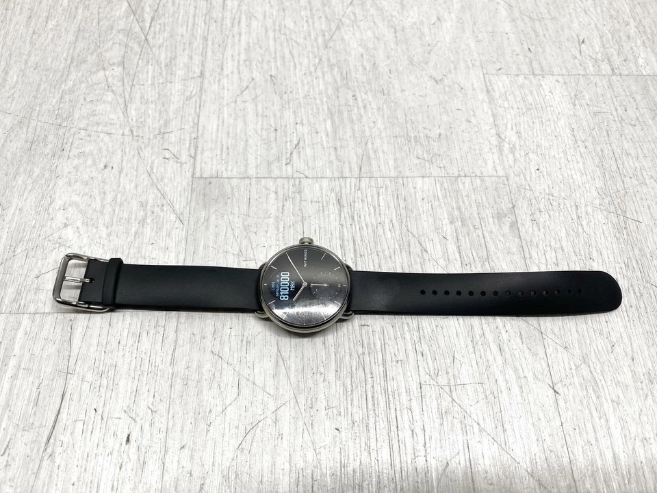 Smartwatch Withings ScanWatch nero EKG SPO2 MERCE DI SERIE B - Immagine 4 di 4