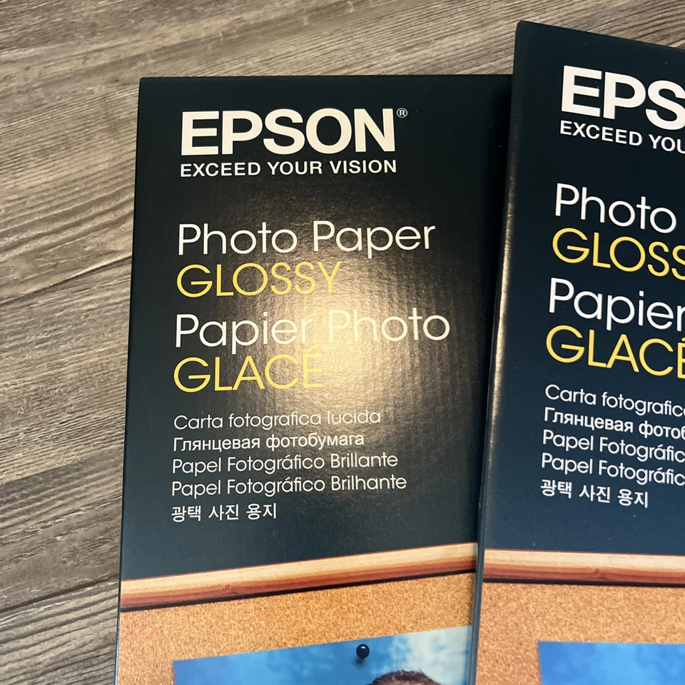NEW! Epson S041156 Glossy Photo Paper, 11" x 17" (2 Packs of 20 Sheets/40 Total) - Image 2 of 4