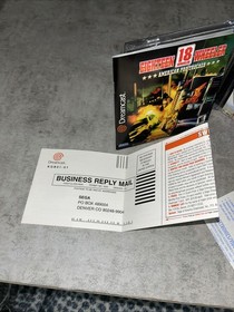 18-Wheeler: American Pro Trucker (Sega Dreamcast, 2001) Complete CIB + W/ Reg