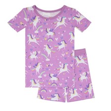 Pajamas Set w/Short Sleeve Shirt  Shorts, Viscose from Pajamas, Girl  Boys ...