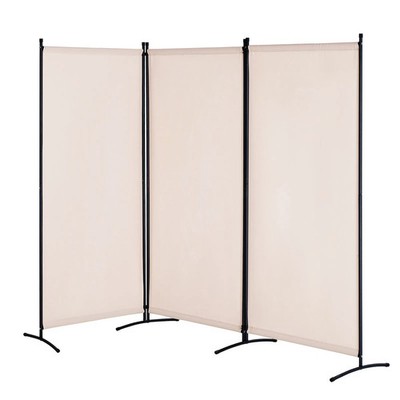 Room Divider, 3 Panel Room Divider, Folding Privacy Screen and Portable Partitio