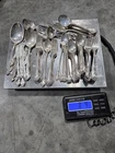 Gorham sterling silver flatware, 111.29 troy oz pure silver, use or scrap
