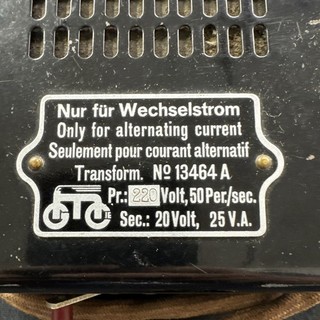 marklin Spur 0 Trafo Nr. 13464 A