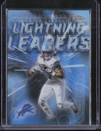 2025 Topps Chrome Jahmyr Gibbs Base (RAW)