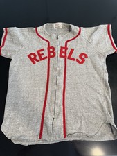 Vintage 1950s /1960s Coane Philadelphia Rebels 15 Baseball Jersey With Talon Zip