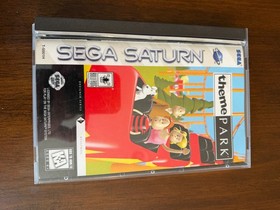 Theme Park & Romance of the Three Kingdoms IV &mdash; Sega Saturn - Both CIB