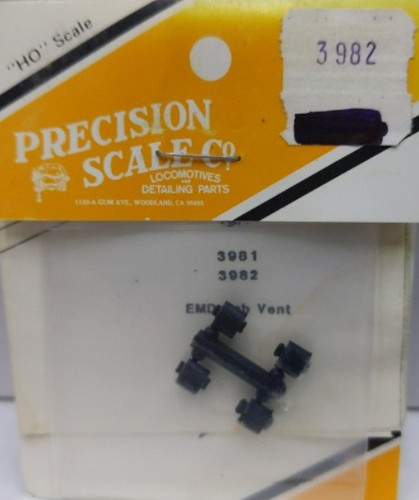 Precision Scale HO #3939 Houseing, 48 Dia. Fan, EMD Dynamic Brake Ventilators