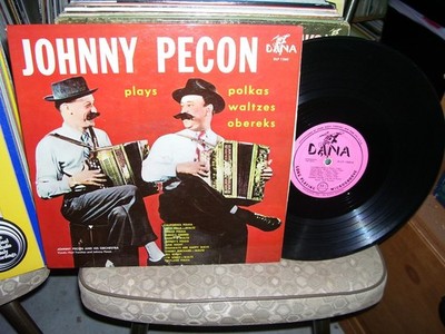 JOHNNY PECON, Button Box, Polka Music, Dana # 1260