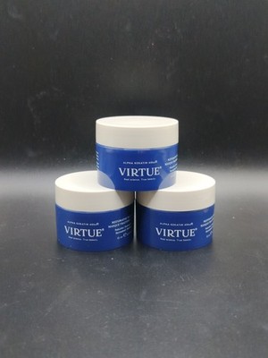 3x VIRTUE Restorative Treatment Mask 15ml (each) - Travel Size NWOB