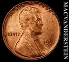 1951 Lincoln Wheat Cent - Choice Gem Brilliant Uncirculated  No Reserve #L5017