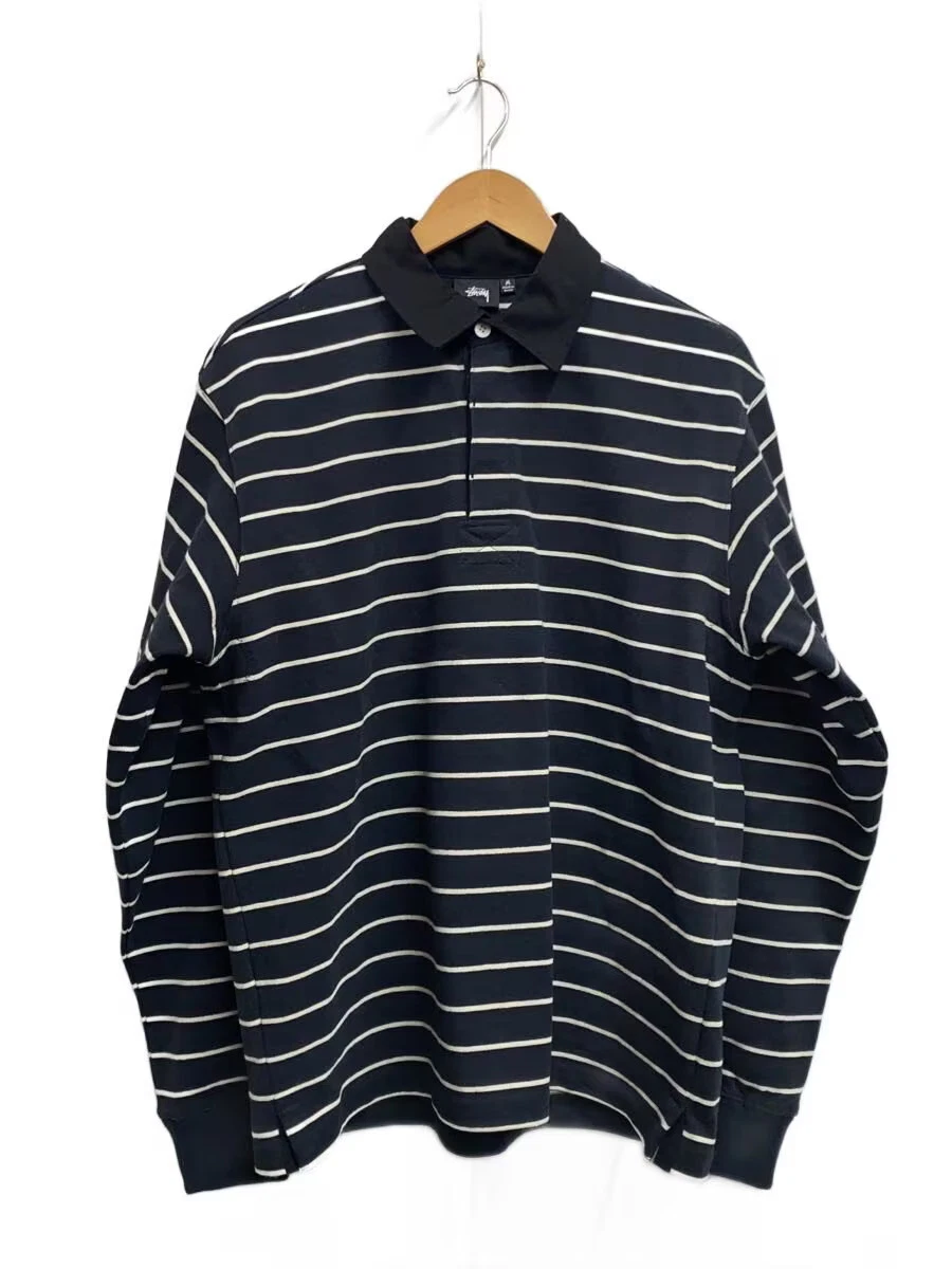 Stussy Long Sleeve Striped Casual Button-Down Shirts for Men for