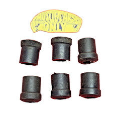 1955 Chevrolet Bel Air 210 1953-1962 Corvette 6 New Rear Shackle Rubber Bushings