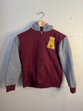 The Children  s Place Boy  s Hoodie Redwood Zip Up Size L 10/12 