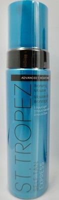 St. Tropez Self Tan Express Bronzing Mousse 6.7 Oz/200ml   Advanced 1 Hour Tan