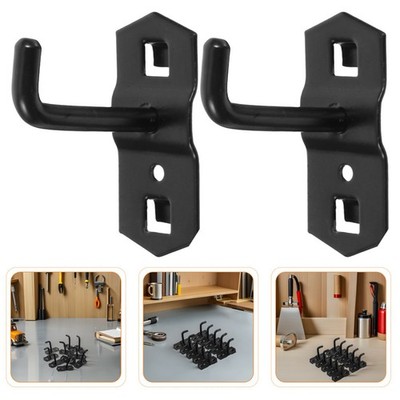 12 Pcs Board Hook Peg Hooks for Hanging Garage Shelf Retail Pegs