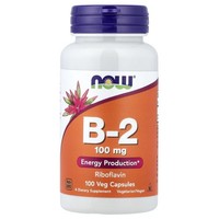 Now Foods, B2, 100 Mg, 100 Vegetarische Kapseln