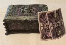 Disney Parks Authentic Haunted Mansion Madame Leota Jewelry MUSIC Box with Tags