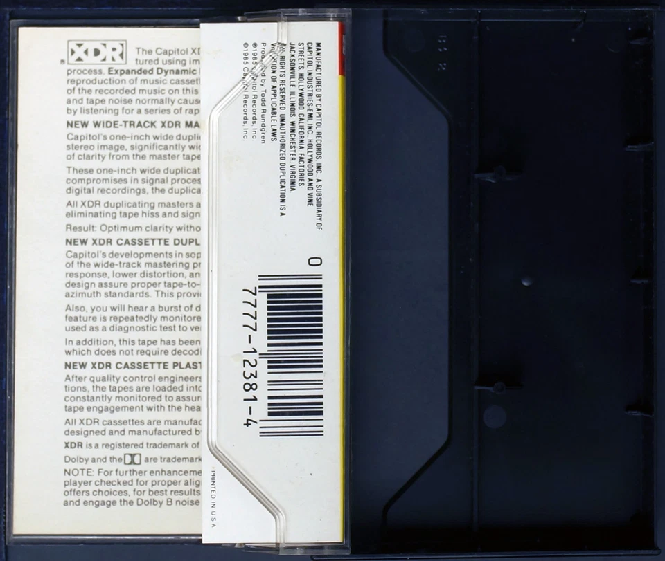 The Tubes - Love Bomb - MC Cassette [MCFx12 033] USA - Imagem 2 de 4