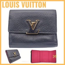 Louis Vuitton Portefeuille Capucines XS M62157 Noir NFC