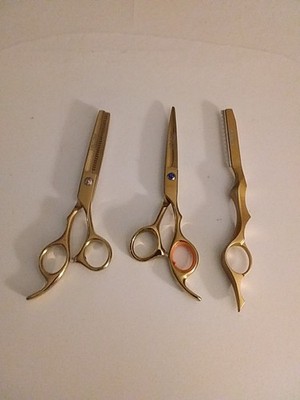 Affect 3Piece Gold Barber Set