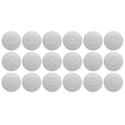 Velocity Practice Lacrosse Balls - 1, 2, 3, 6, 12, 18, 24, 18 Balls, White