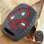 For Honda Accord Civic Odyssey Remote Silicone 4 Buttons Key Cover Case Holder