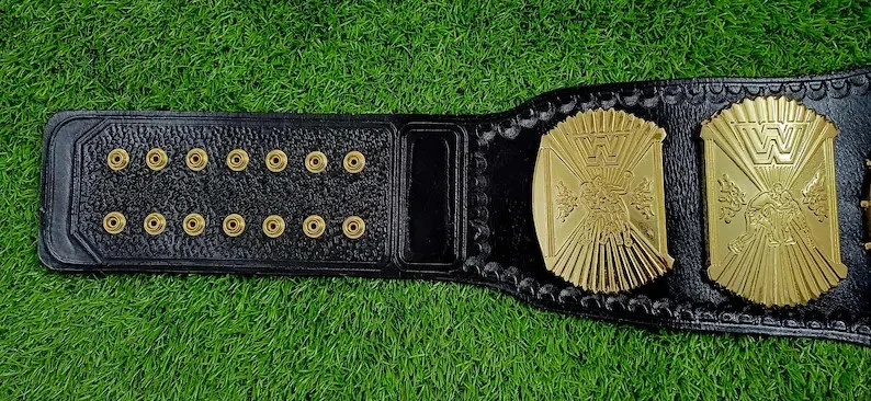Réplica de cinturón título Winged Eagle Championship Wrestling talla adulto 4MM NUEVO Foto 3 de 4