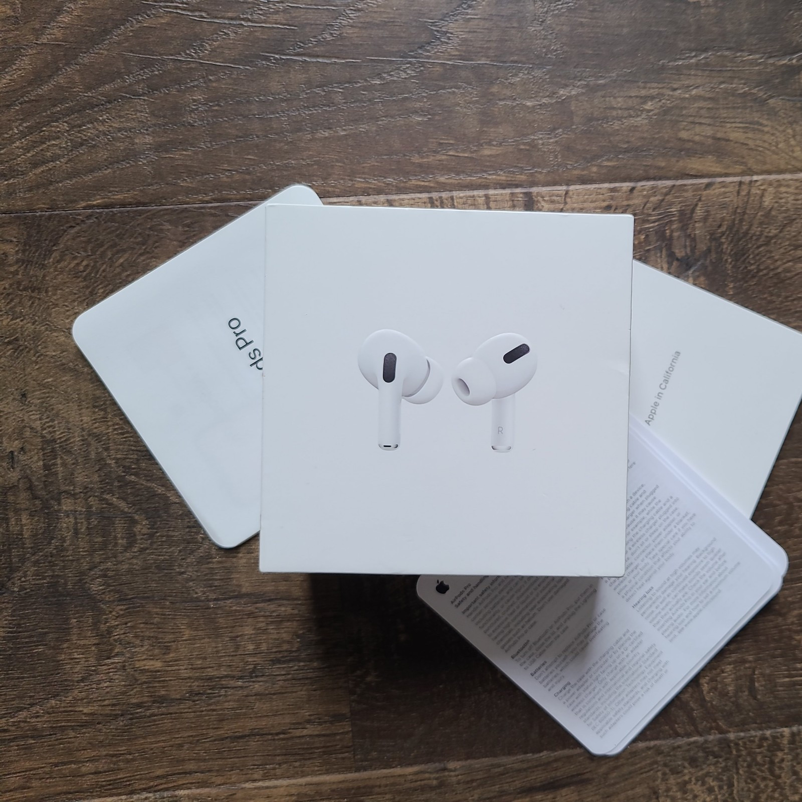 Wireless Charging Case for Apple AirPods Pro Model A2083 A2084 A2190 Empty Box Only-image