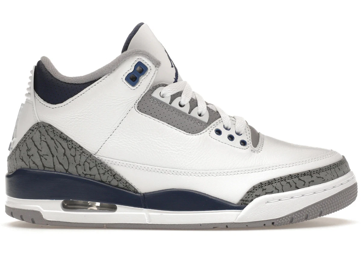 Jordan 3 Retro Midnight Navy for Sale - Authenticity Guaranteed - eBay