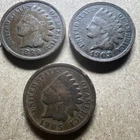 1899 1903 1905 Indian Head Small Cent Bronze Brown Philadelphia US Coins