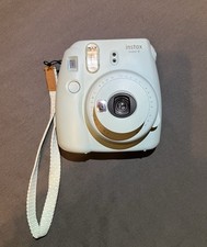 Fujifilm Instax Mini 8 Instant Film Camera Ice Blue w/ Case  Color Lens