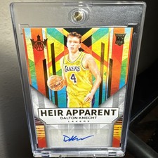 2024-25 Panini Court Kings Dalton Knecht Heir Apparent Jade Rookie RC Auto /125