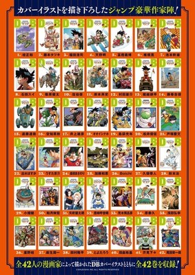 Dragon Ball 40th Anniversary Complete 42 Vol Set Double Cover Box