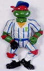 Vintage TMNT All-Stars Grand Slammin’ Raph Sewer Sports 1991 Baseball Figure