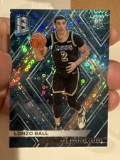 2017-18 Rookie Panini Spectra Neon Blue Prizm 83/99 Lonzo Ball 🔥💎