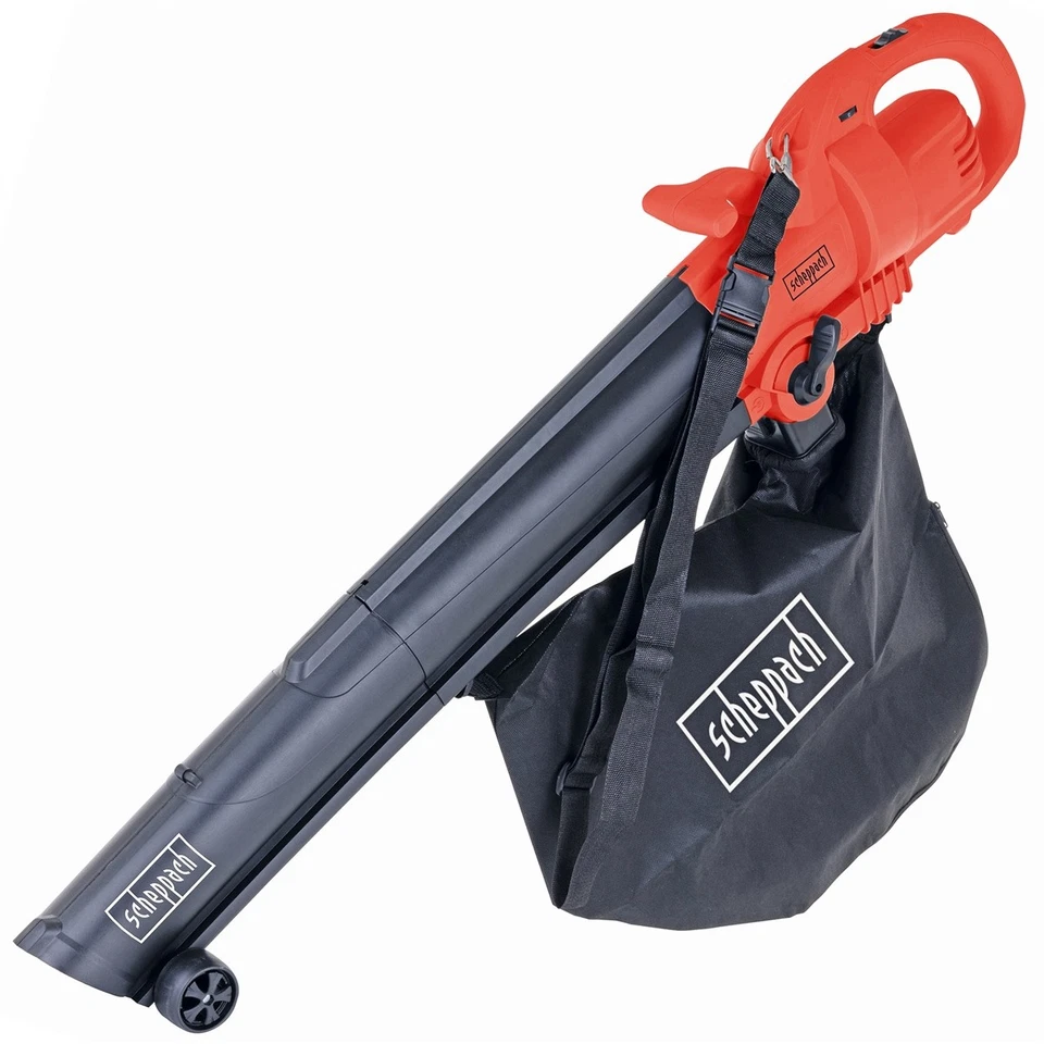 Scheppach Elektro Laubsauger Laubbläser elektrisch 230V BLV3000E 4in1 3000W