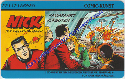 D 1992 | S 76 ** | Nick der Weltraumfahrer | Dt. Comic-Kunst | Norbert Hethke
