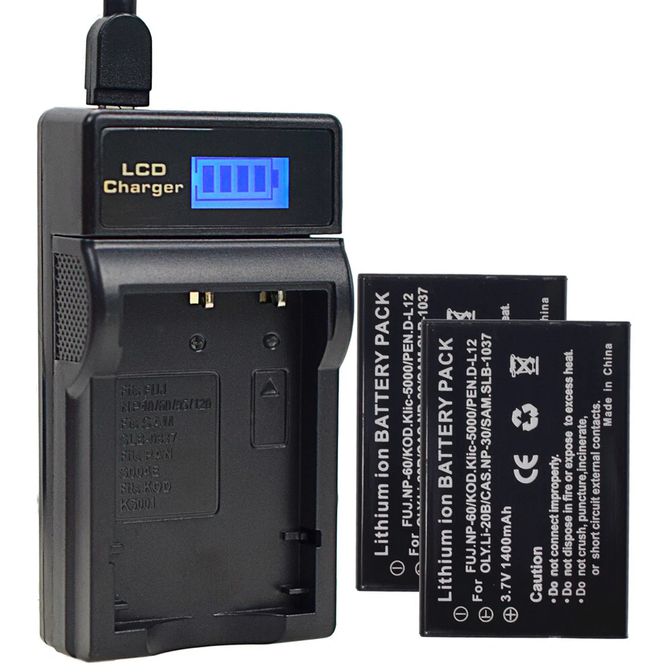 Battery or charger for Kodak KLIC-5000 EasyShare LS743 LS753 One Series One Zoom - Image 4 of 4
