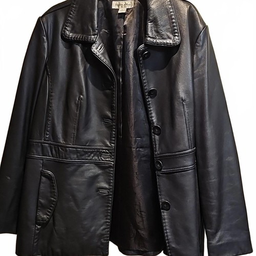 Preston & York lamb skin jacket size XL - 第 1/7 張圖片